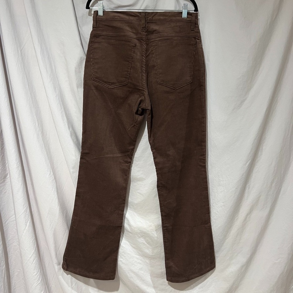 Plain Pocket Brown Corduroy Pants W32 L34 USA Made | Vintage Straight Leg‎ Y2K